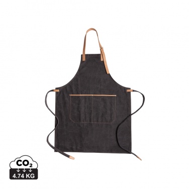 Logo trade corporate gifts picture of: Deluxe canvas chef apron