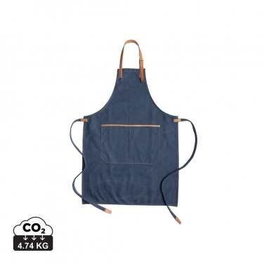 Logo trade promotional giveaways picture of: Deluxe canvas chef apron