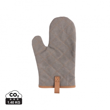 Logo trade promotional items picture of: Deluxe canvas oven mitt