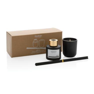 Logotrade promotional item picture of: Ukiyo candle and fragrance sticks gift set