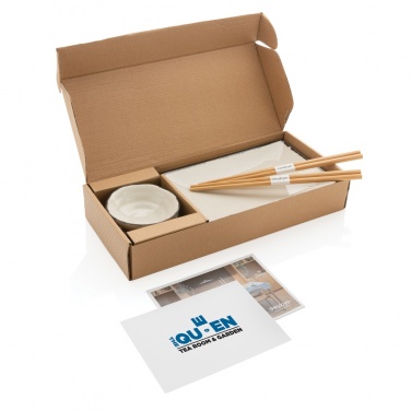 Logo trade promotional giveaways image of: Ukiyo sushi dinner set for two