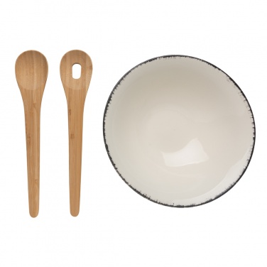 Logotrade corporate gift image of: Ukiyo salad bowl with bamboo salad server