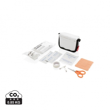 Logo trade promotional merchandise image of: First aid set in pouch