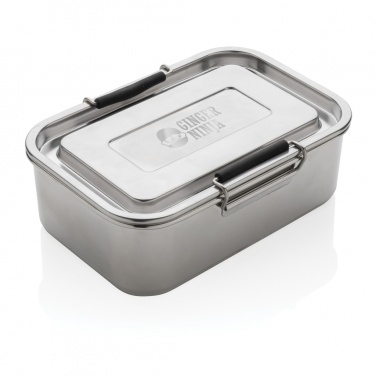 Logo trade corporate gifts picture of: RCS Recycled stainless steel leakproof lunch box