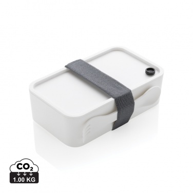 Logo trade advertising products picture of: PP lunchbox with spork