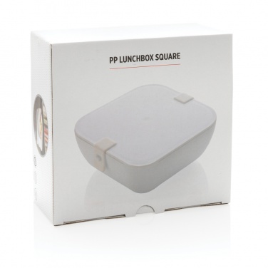 Logotrade business gift image of: PP lunchbox square