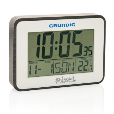 Logotrade promotional product image of: Grundig weatherstation alarm and calendar