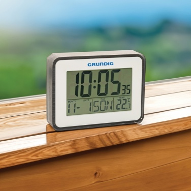 Logotrade promotional items photo of: Grundig weatherstation alarm and calendar