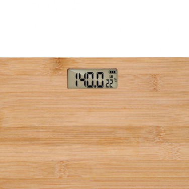 Logotrade business gift image of: Grundig Bamboo Digital Body Scale