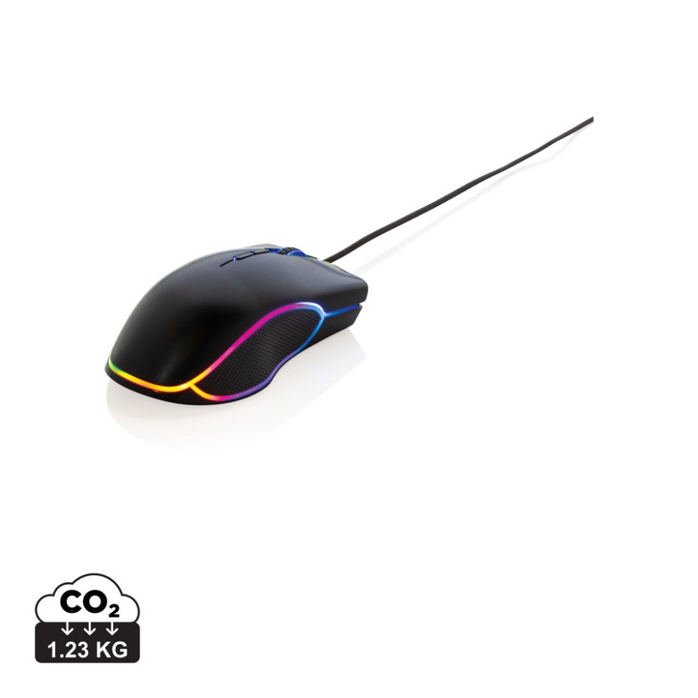 Logo trade promotional items picture of: RGB gaming mouse