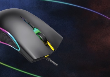 Logo trade promotional giveaway photo of: RGB gaming mouse