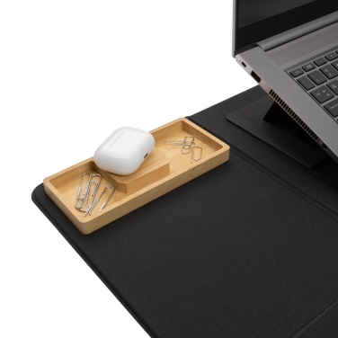 Logo trade promotional giveaway photo of: Impact AWARE RPET Foldable desk organizer with laptop stand