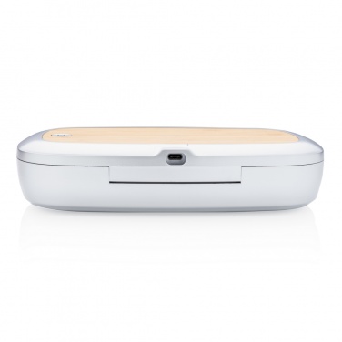 Logo trade promotional gifts picture of: Rena UV-C steriliser box with 5W wireless charger