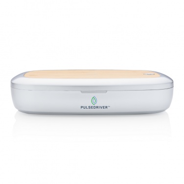 Logo trade promotional merchandise photo of: Rena UV-C steriliser box with 5W wireless charger