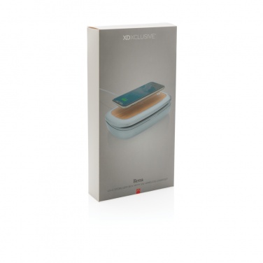 Logo trade promotional gift photo of: Rena UV-C steriliser box with 5W wireless charger