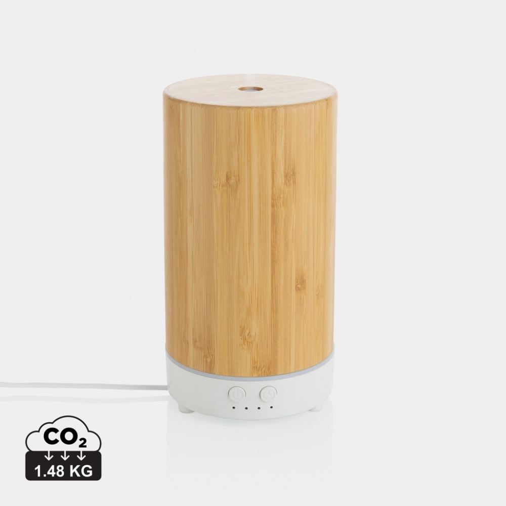 Logotrade corporate gift image of: RCS recycled plastic and bamboo aroma diffuser