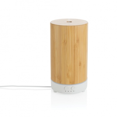 Logo trade promotional item photo of: RCS recycled plastic and bamboo aroma diffuser