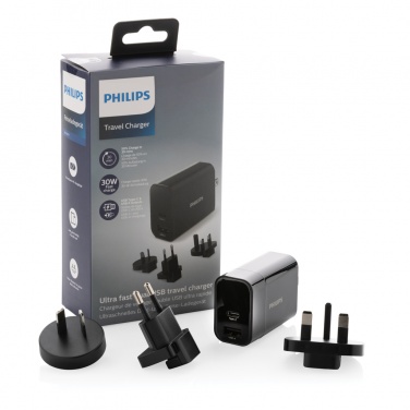 Logo trade promotional gift photo of: Philips ultra fast PD travel charger