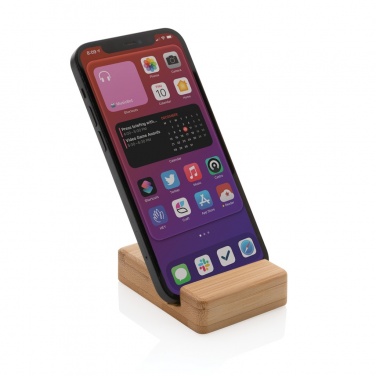 Logotrade corporate gift picture of: Bamboo phone stand