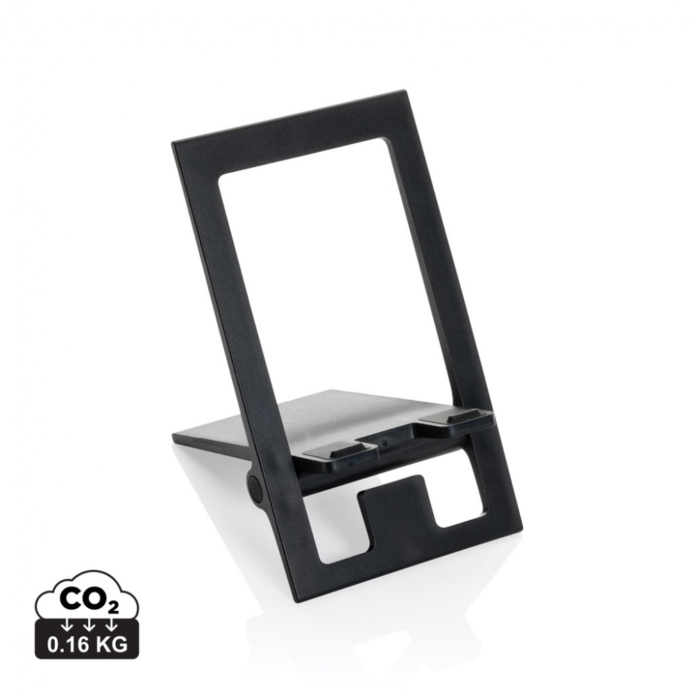 Logo trade advertising products picture of: SnapStand RCS recycled plastic foldable phone stand