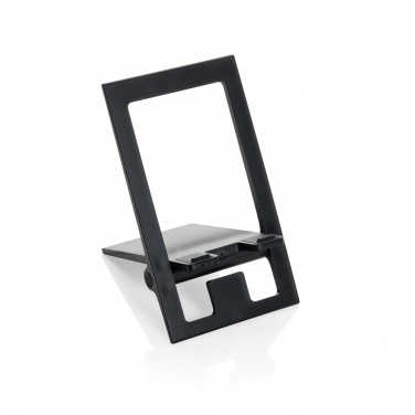 Logo trade promotional products image of: SnapStand RCS recycled plastic foldable phone stand