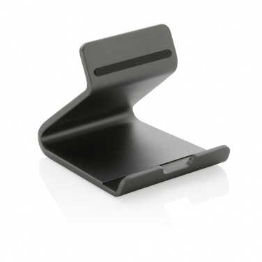 Logo trade corporate gift photo of: Terra RCS recycled aluminium tablet & phone stand