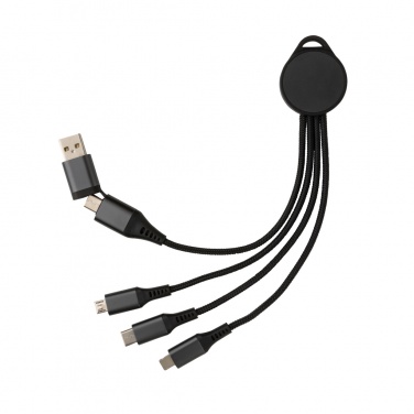 Logotrade advertising product image of: Terra RCS recycled aluminium 6-in-1 charging cable