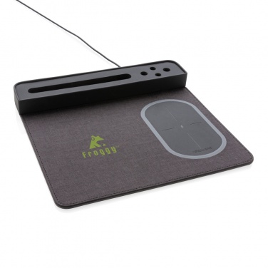 Logotrade promotional giveaways photo of: Air mousepad with 5W wireless charging and USB