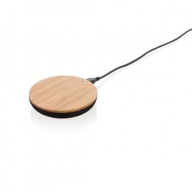 Logotrade promotional gift picture of: Bamboo X 5W wireless charger