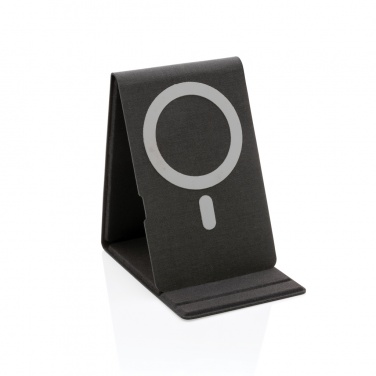 Logotrade promotional item picture of: Artic Magnetic 10W wireless charging phone stand