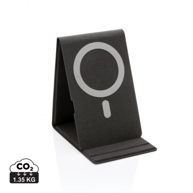 Logotrade corporate gift image of: Artic Magnetic 10W wireless charging phone stand