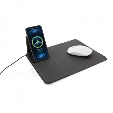 Logo trade promotional merchandise image of: Artic Magnetic 10W wireless charging phonestand