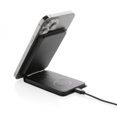 Logo trade promotional items picture of: Swiss Peak RCS rPU 15W  3-in-1 magnetic wireless charger