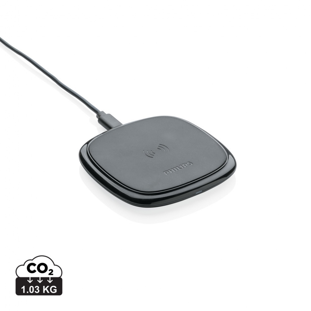 Logo trade business gift photo of: Philips 10W Qi wireless charger