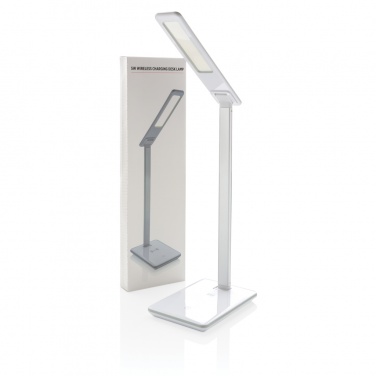 Logotrade promotional item picture of: 5W Wireless Charging Desk Lamp