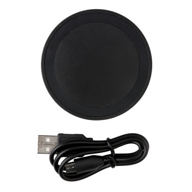 Logo trade advertising products image of: 5W wireless charging pad round