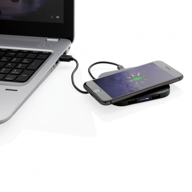 Logo trade advertising products picture of: Wireless 5W charging pad