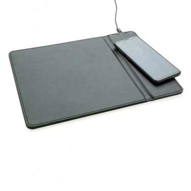 Logo trade promotional items picture of: Mousepad with 5W wireless charging