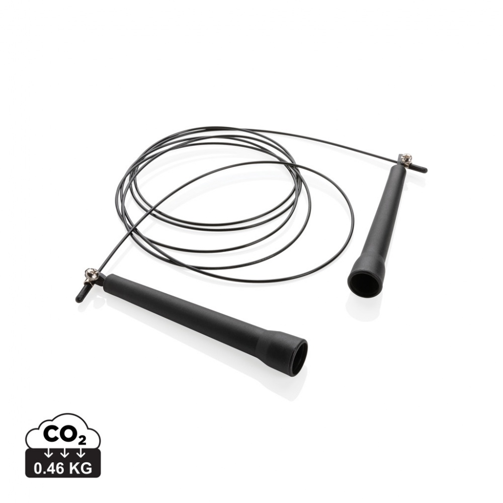 Logo trade promotional gift photo of: Adjustable jump rope in pouch