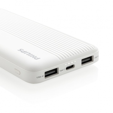 Logotrade corporate gift image of: Philips 10.000 mAh slim powerbank