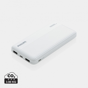 Logotrade advertising products photo of: Philips 10.000 mAh slim powerbank