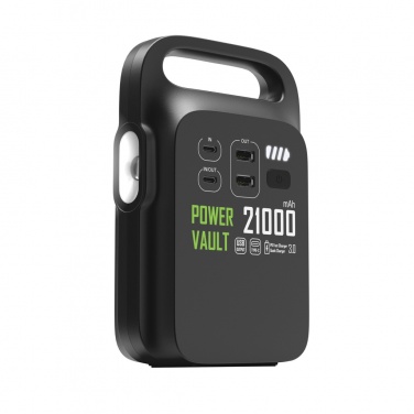 Logotrade business gift image of: Power Vault RCS rplastic 21000 mAh portable power station