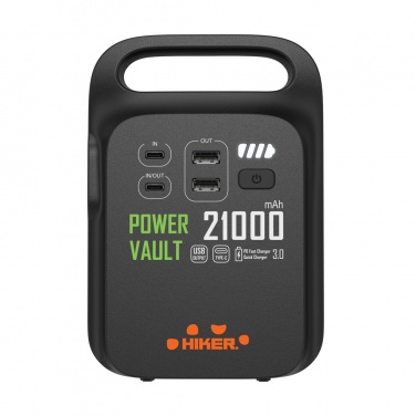 Logo trade promotional product photo of: Power Vault RCS rplastic 21000 mAh portable power station