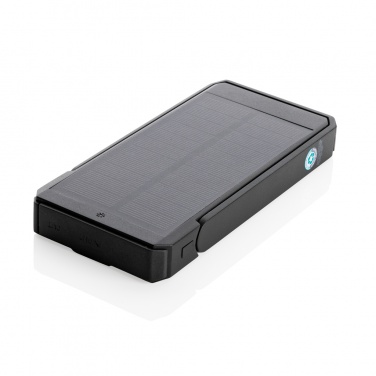 Logotrade promotional product image of: Skywave RCS recycled plastic solar powerbank 10000 mAh