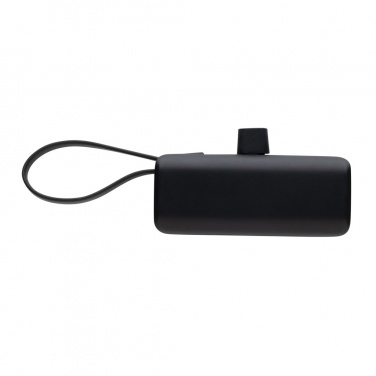 Logo trade promotional products image of: Powerlink RCS rplastic 3000 mah powerbank USB C connector