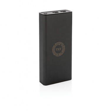 Logo trade promotional products picture of: Terra RCS recycled 20W aluminium powerbank 20.000 mAh