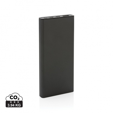 Logotrade business gifts photo of: Terra RCS recycled 18W aluminium powerbank 10.000 mAh