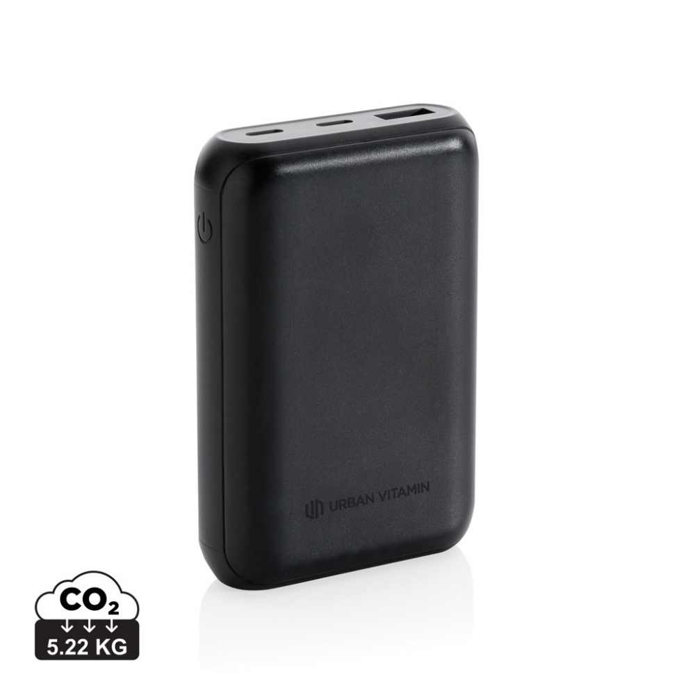 Logo trade corporate gifts picture of: Urban Vitamin Alameda 10.000 mAh 18W PD powerbank