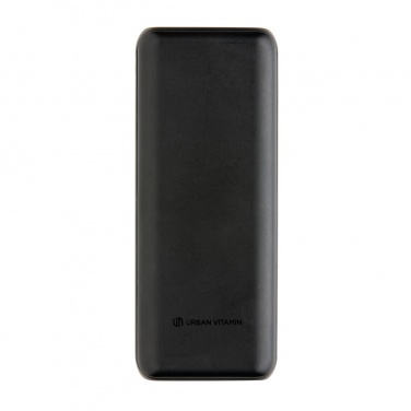 Logotrade promotional product image of: Urban Vitamin Pasadena 20.000 mAh 18W PD powerbank