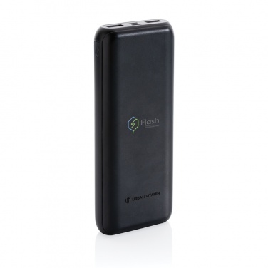 Logo trade promotional items image of: Urban Vitamin Pasadena 20.000 mAh 18W PD powerbank